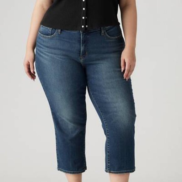 311 Shaping Skinny Capri Women's Jeans (Plus Size) 4 311 Shaping Skinny Capri - Picture 1 of 2